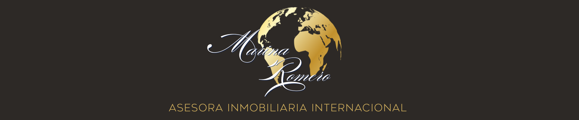 Marina Romero Website Logo Header